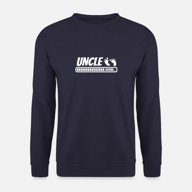 Uncle Loading Uncle Baby Gift - Sweat-shirt Unisexe - marine