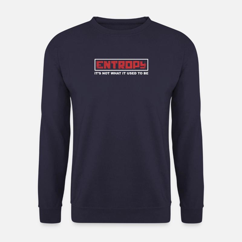 Entropie Kunst Geschenk - Unisex Pullover - Navy