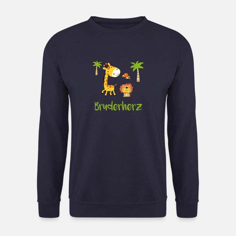 Kleiner Bruder Großer Grosser Bruder Bruderherz - Unisex Pullover - Navy