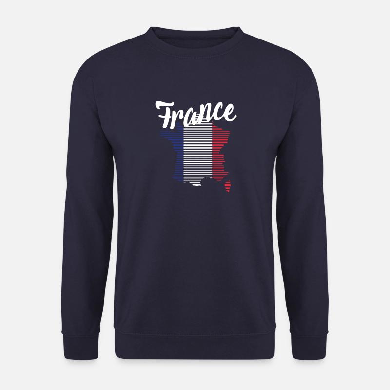 France - Unisex Pullover - Navy