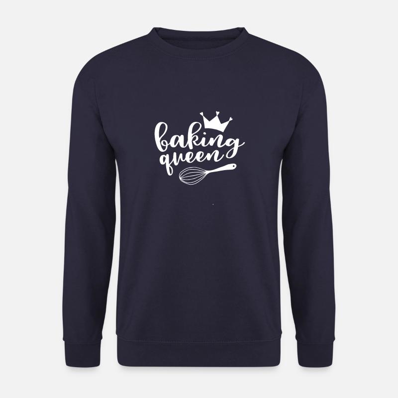 BAKING QUEEN - Unisex Pullover - Navy