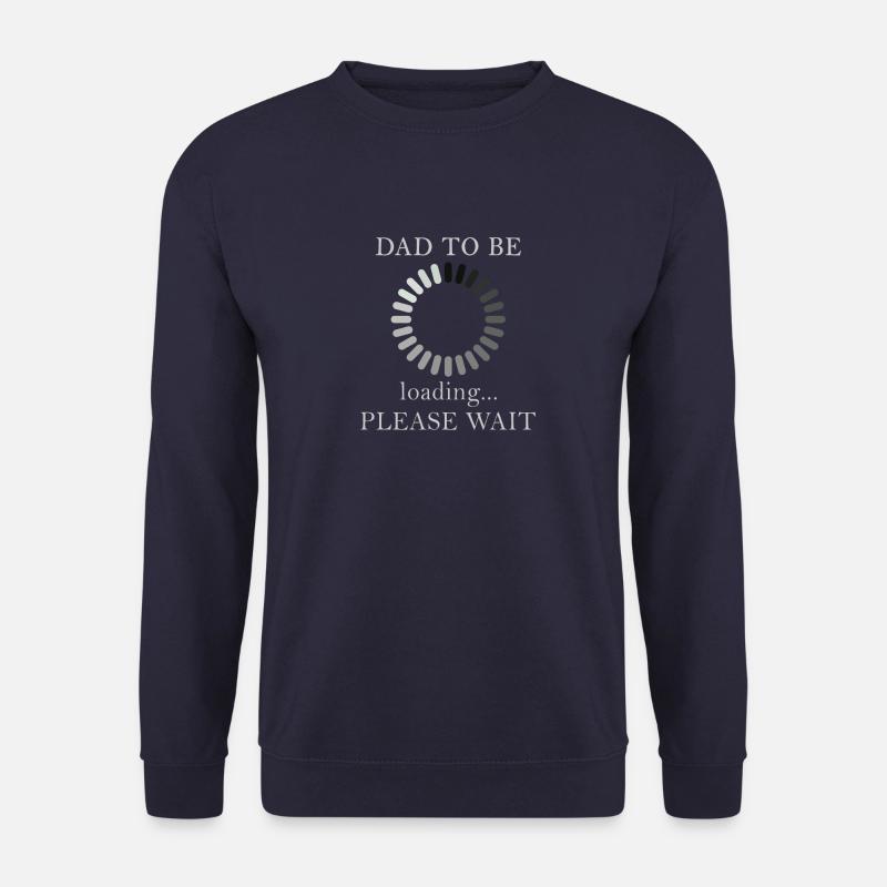 Dad-to-Be Laden ... - Unisex Pullover - Navy