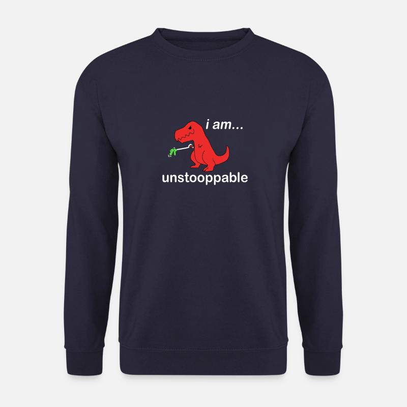 I'm Unstoppable (T-rex) - Unisex Sweatshirt - navy