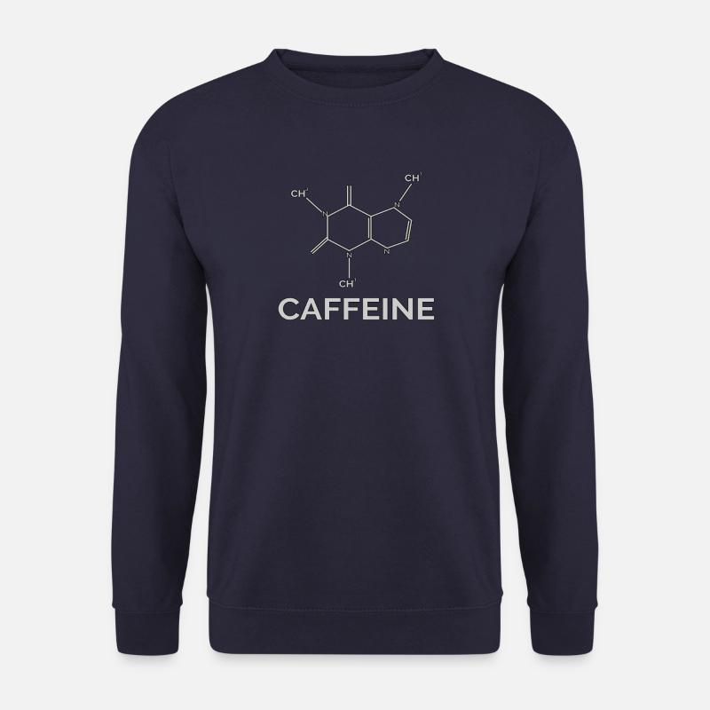 Koffeinmolekül - Unisex Pullover - Navy