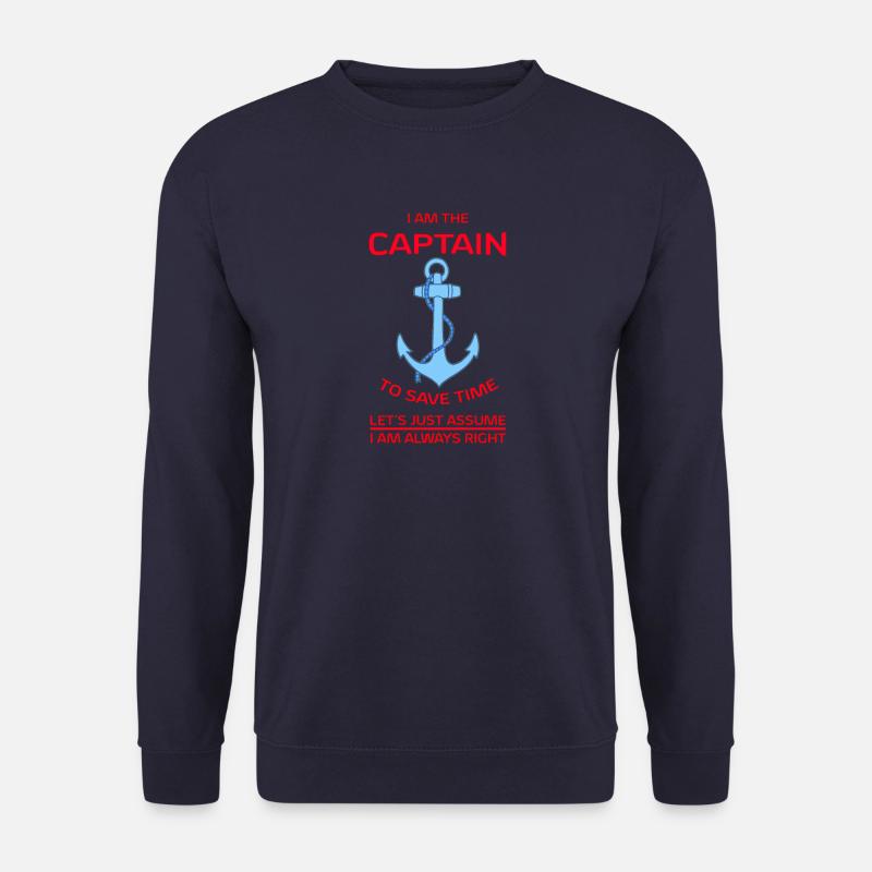 Ich bin Captainred - Unisex Pullover - Navy