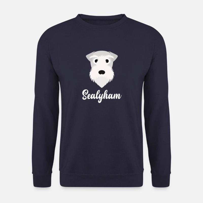 Sealyham - Sealyham Terrier - Unisex Pullover - Navy