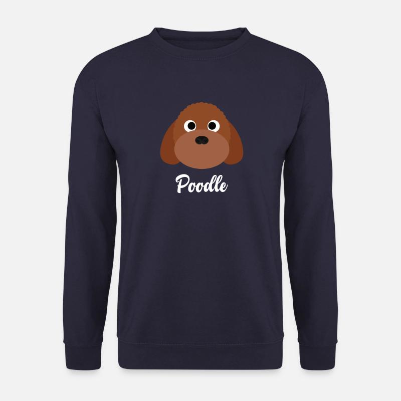 Poodle - Miniature Poodle - Unisex Sweatshirt - navy