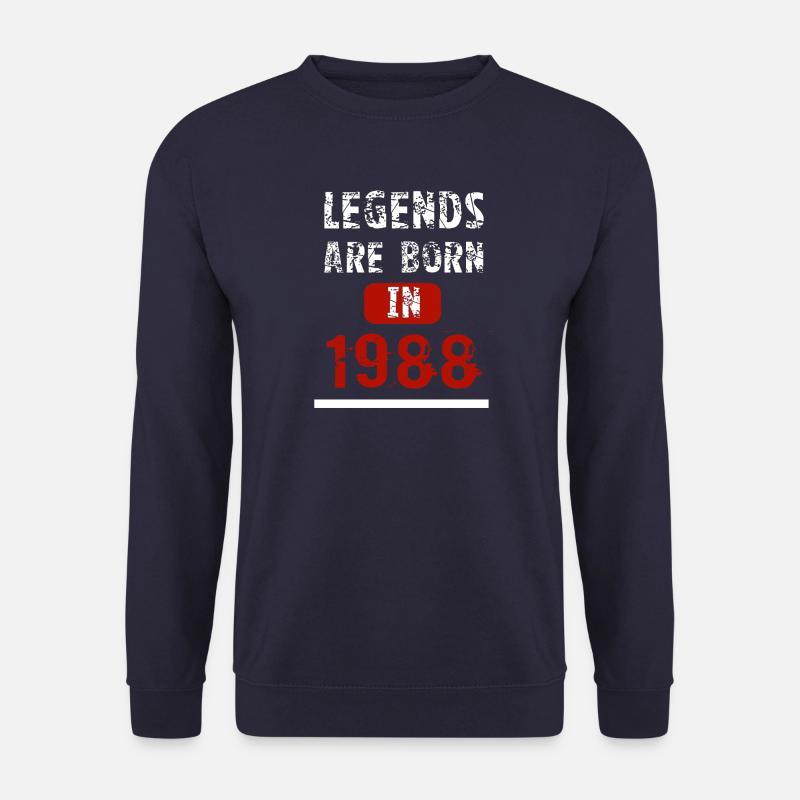 Legends Are Born 1988 - Unisex Pullover - Navy