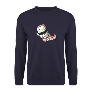 Super Nigiri - Sweat-shirt Unisexe - marine - Devant - Alina (178cm) & Michal (187cm)