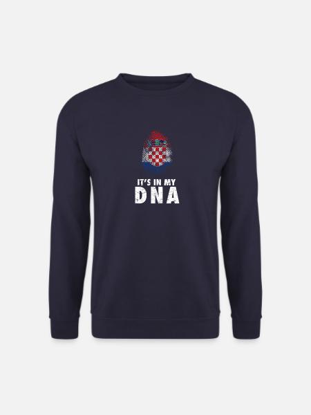 ADN croatie - Sweat-shirt Unisexe - marine