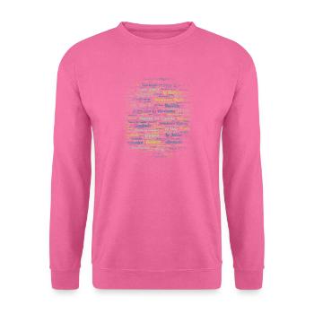 Rueda de Casino Dance Cuban Salsa - Unisex Pullover - Pink - Vorne