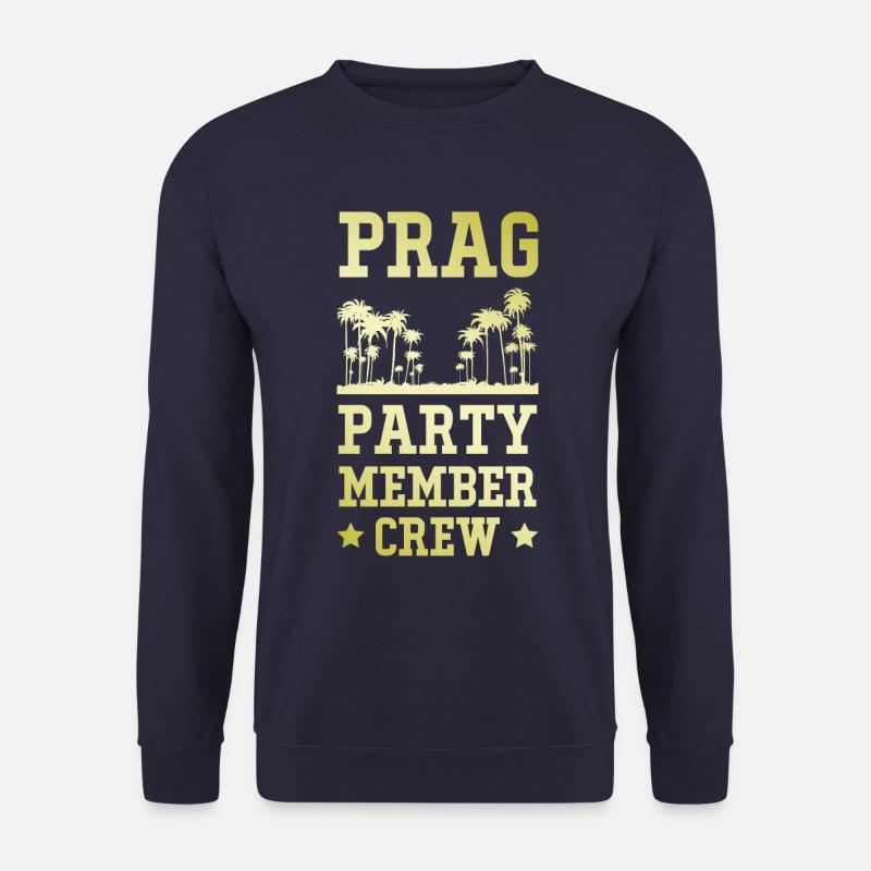 Prag Party Crew - Unisex Pullover - Navy