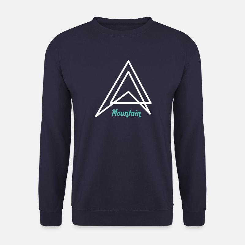 Feel the Mountain - Unisex Pullover - Navy