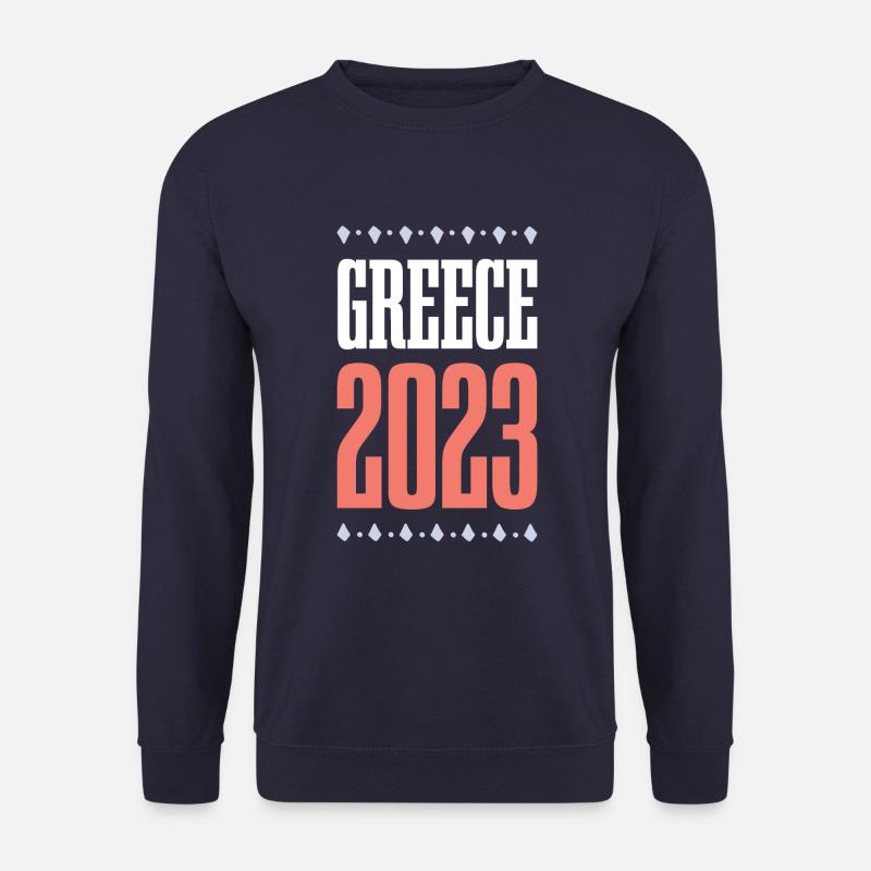 Greece 2023 - Unisex Pullover - Navy