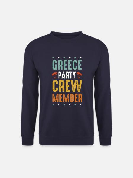 Greece Party Crew - Unisex Sweatshirt - navy
