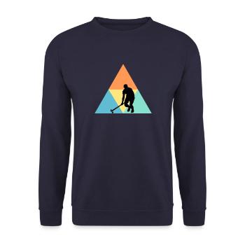 Hockey - Unisex Pullover - Navy - Vorne - Alina (178cm) & Michal (187cm)