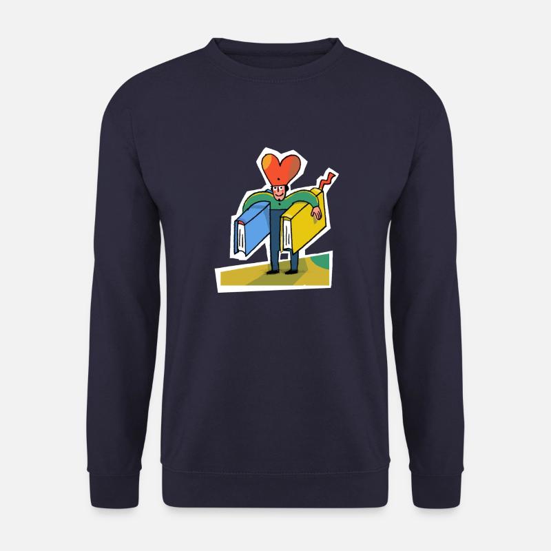 Buchhändler - Unisex Pullover - Navy