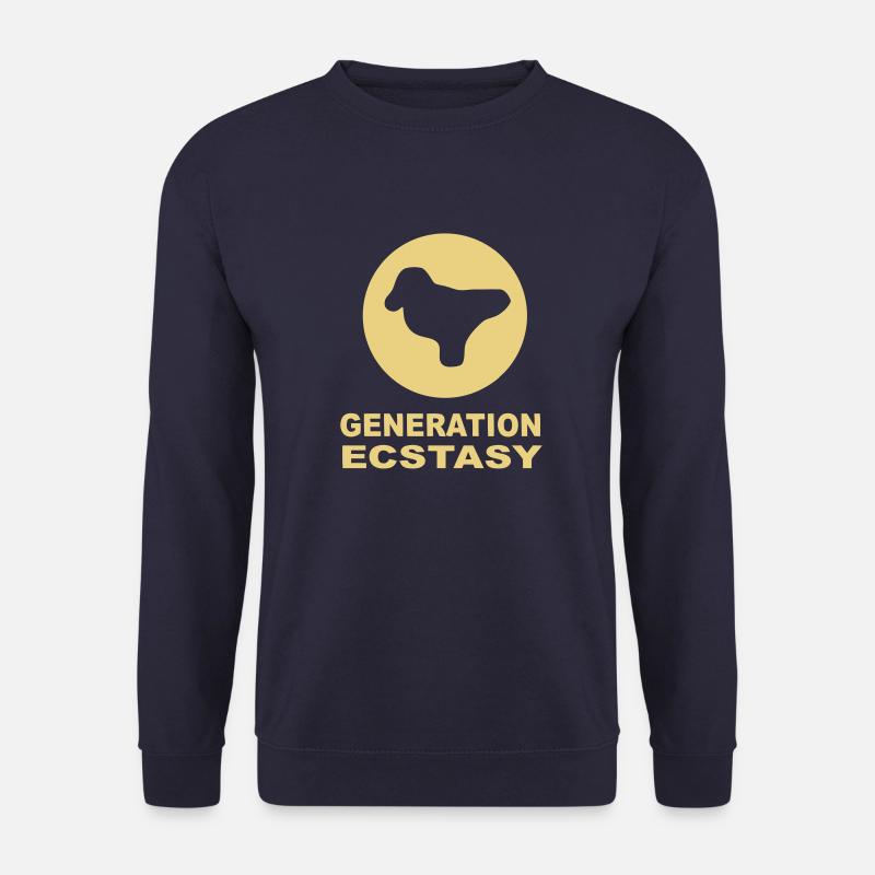 Generation Ecstasy-Pille mit einer Taube - Unisex Pullover - Navy