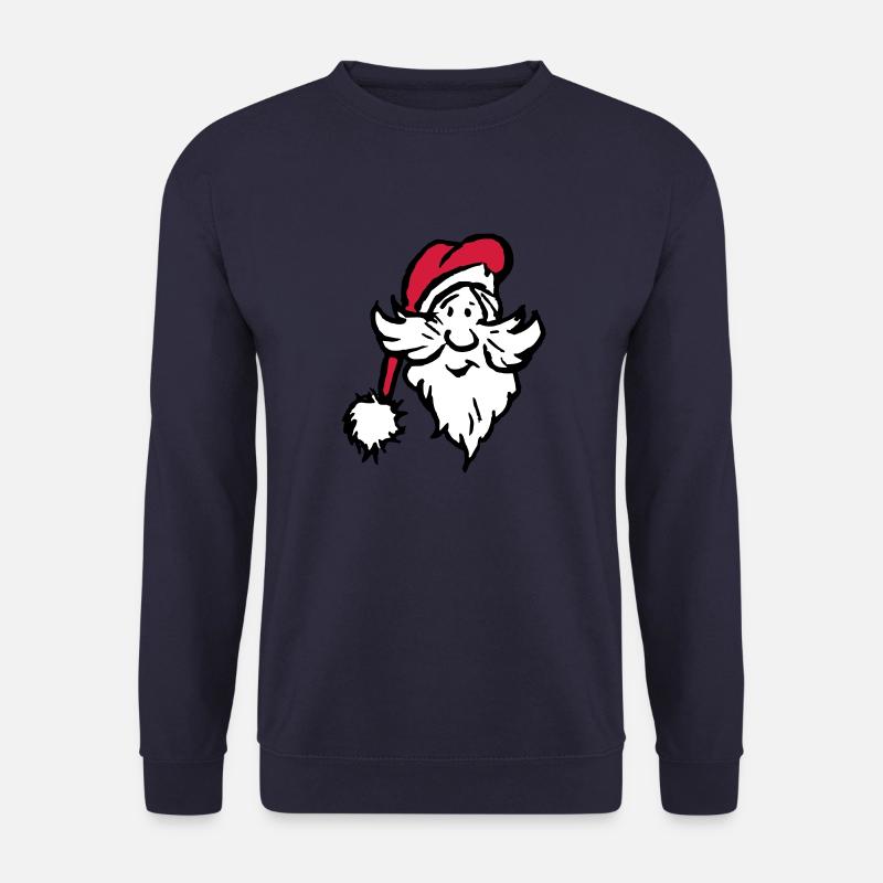 Weihnachtsmann-Ikone - Unisex Pullover - Navy