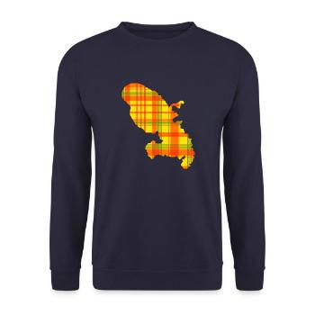 Martinique - Unisex Pullover - Navy - Vorne - Alina (178cm) & Michal (187cm)