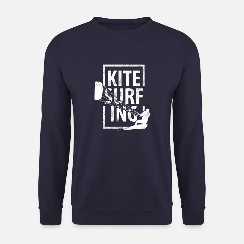 Kitesurfing - Unisex Pullover - Navy