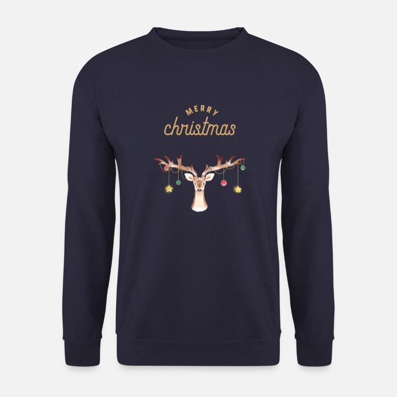 Merry Christmas - Unisex Pullover - Navy
