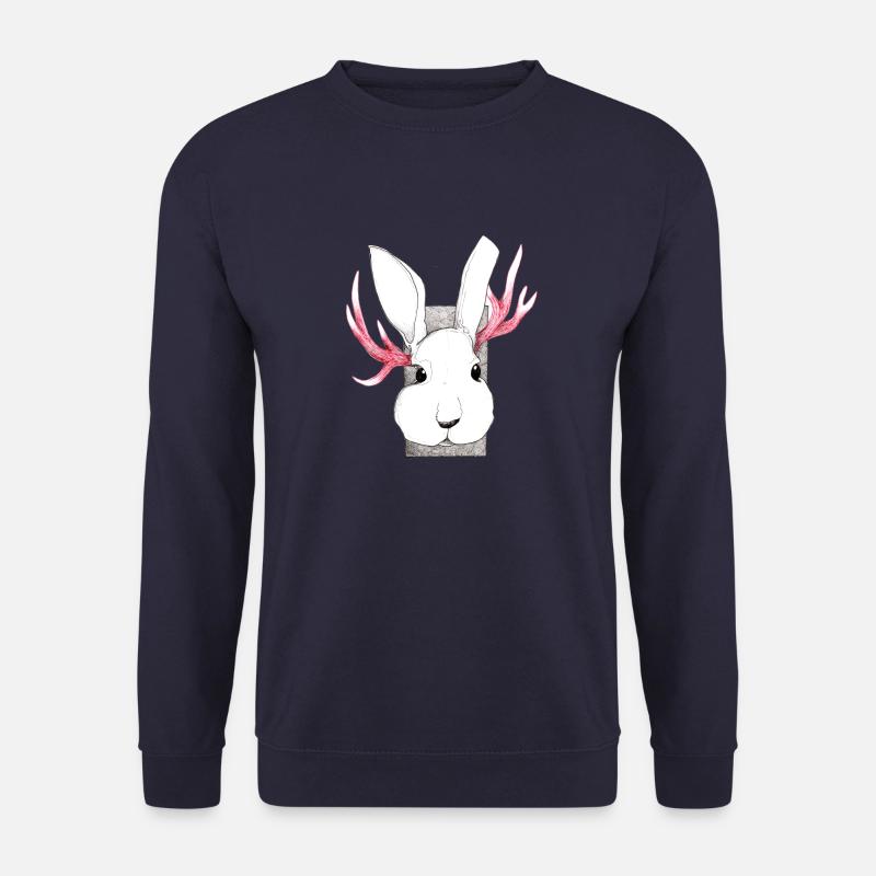 Sei freundlich oder Reh - Unisex Pullover - Navy