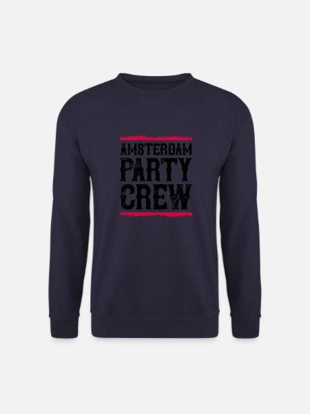 Amsterdam Party Crew - Unisex Sweatshirt - navy