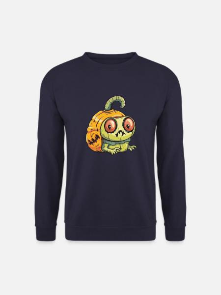 Snail Halloween Zombie - Unisex Sweatshirt - navy