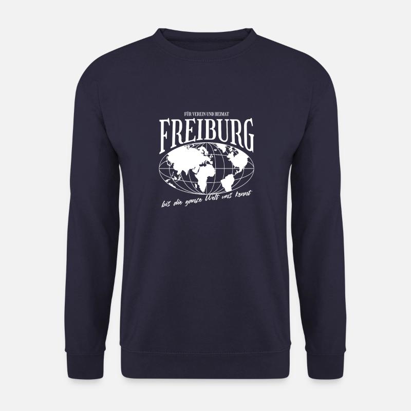 Freiburg Heimat Stolz Fußball Geschenk - Unisex Pullover - Navy