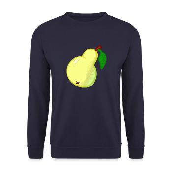 PEAR - PEAR sont sacrément GEIL - Sweat-shirt Unisexe - marine - Devant - Alina (178cm) & Michal (187cm)