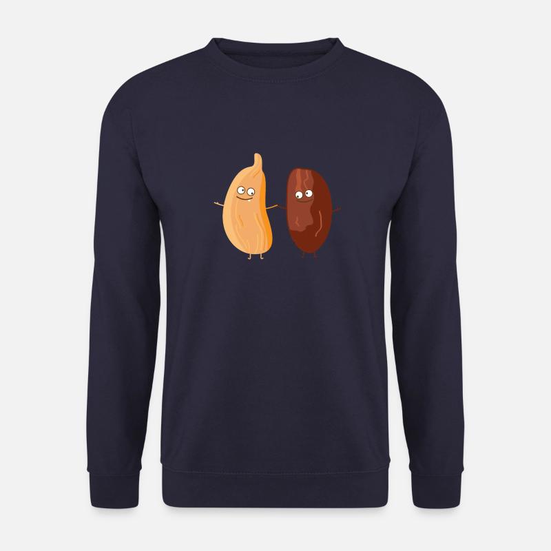 Date and fig pair - Unisex Sweatshirt - navy