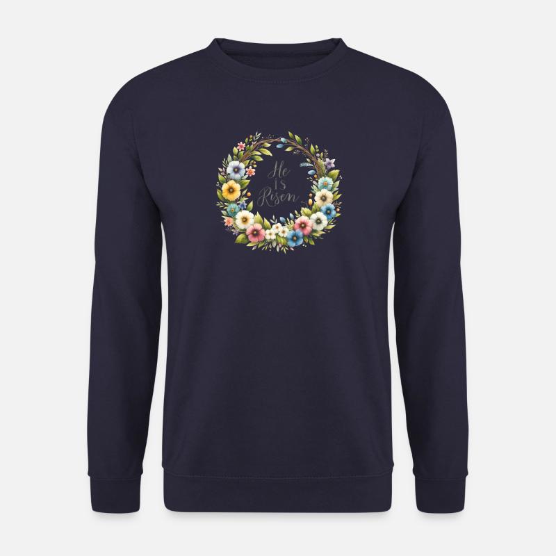 He Is Risen - Unisex Sweatshirt - navy