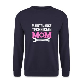 Instandhaltung Techniker Instandhaltung Ingenieur - Unisex Pullover - Navy - Vorne - Alina (178cm) & Michal (187cm)
