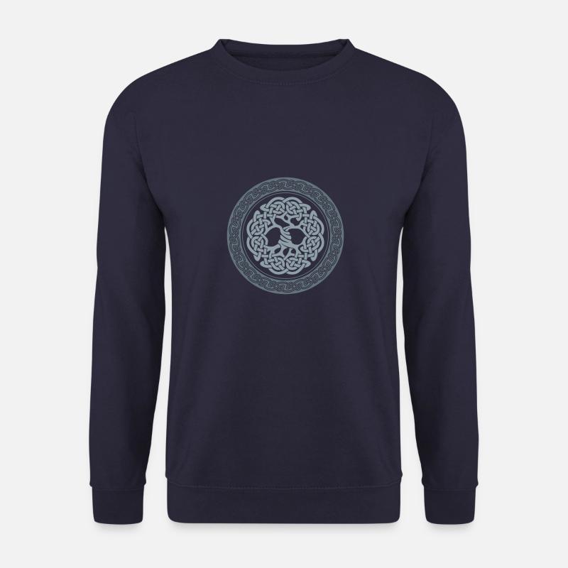 Arbre de style celtique classique, ver. 2 - Sweat-shirt Unisexe - marine