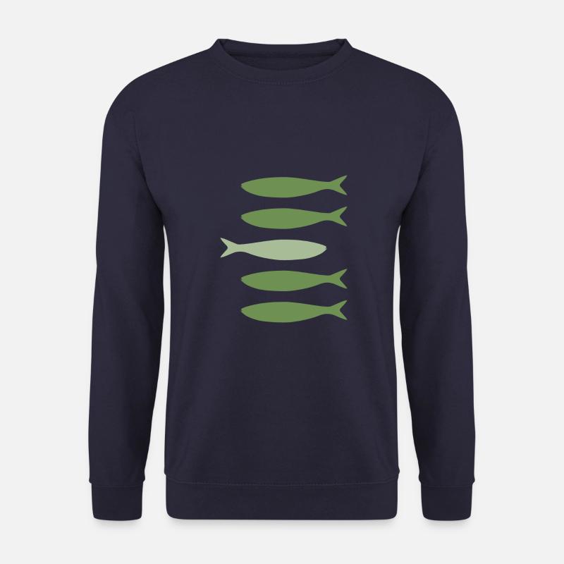 Sardinen sehen Sie - Unisex Pullover - Navy