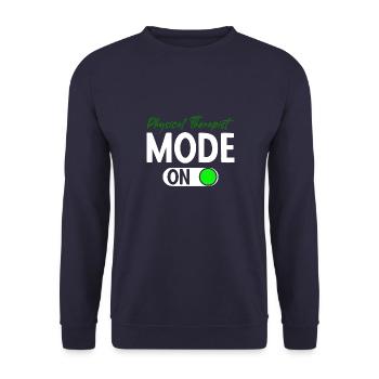 Physiotherapie Physiotherapeut Physio - Unisex Pullover - Navy - Vorne - Alina (178cm) & Michal (187cm)