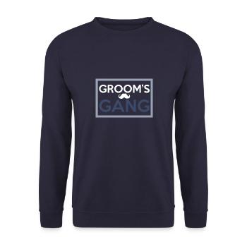 Équipe Groom - Sweat-shirt Unisexe - marine - Devant - Alina (178cm) & Michal (187cm)