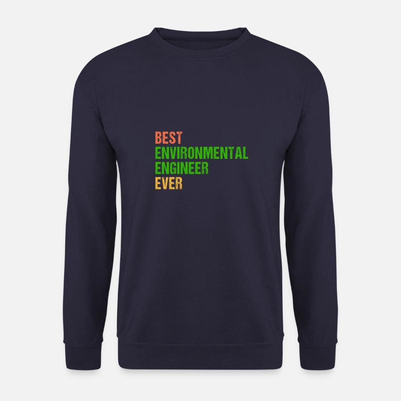 Umweltingenieur Umwelttechnik Engineer Science - Unisex Pullover - Navy