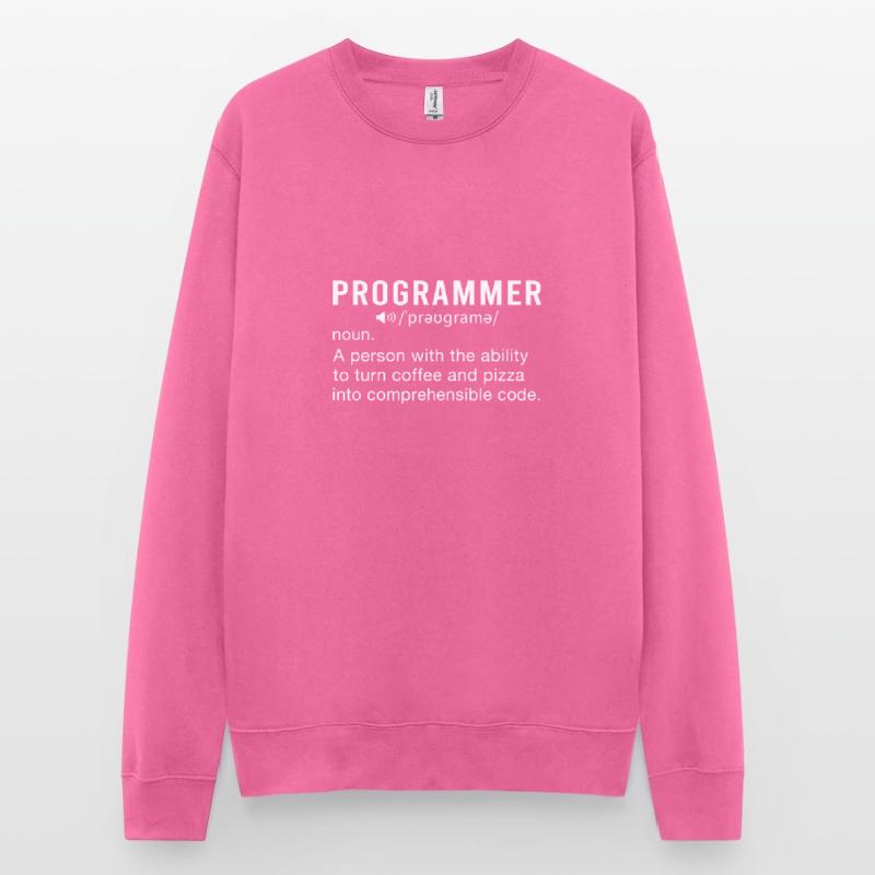 Programmierer Programmierung Informatik Computer Unisex Pullover