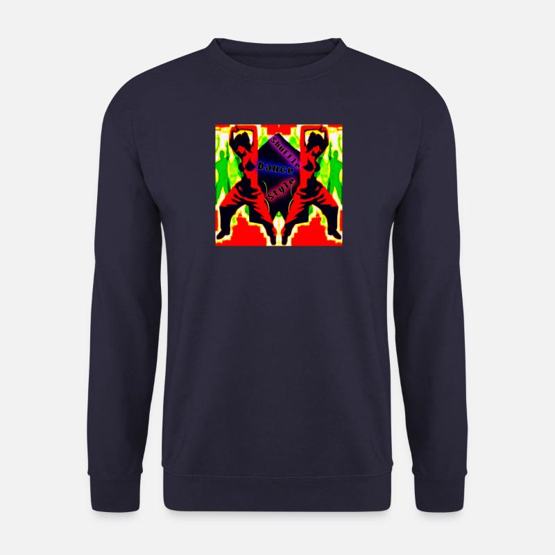 shuffle dance rave mädchen - Unisex Pullover - Navy