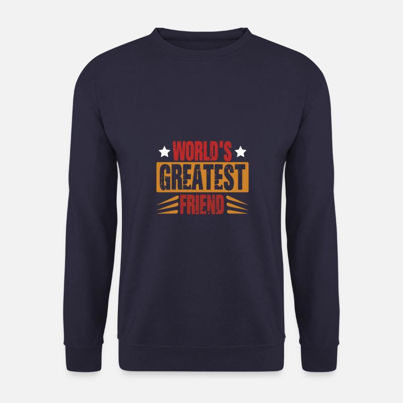 welt bester freund - Unisex Pullover - Navy