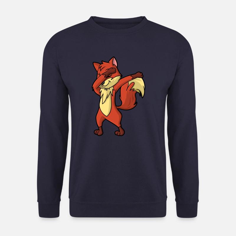 Dabbender fox - Unisex Sweatshirt - navy