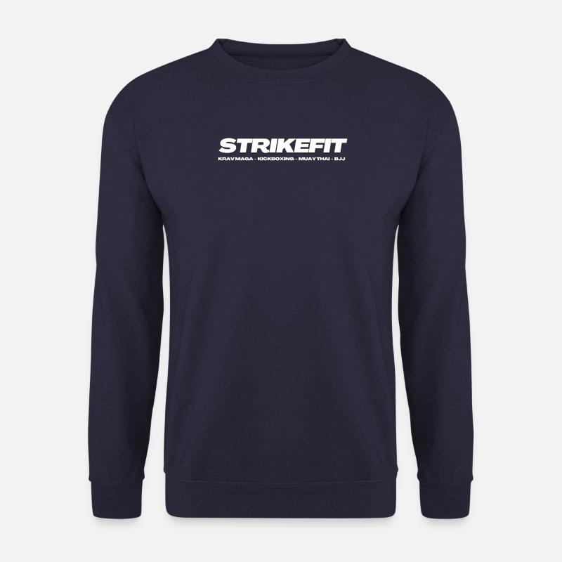 STRIKEFIT BLACK/WHITE - Unisex Pullover - Navy