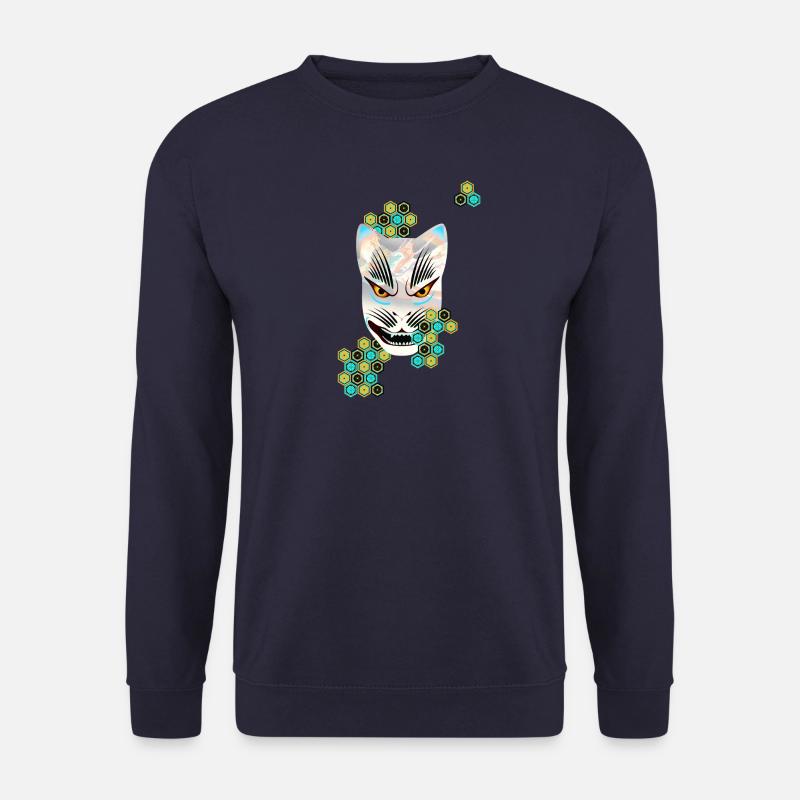 Kitsune Fuchs Geist - Unisex Pullover - Navy