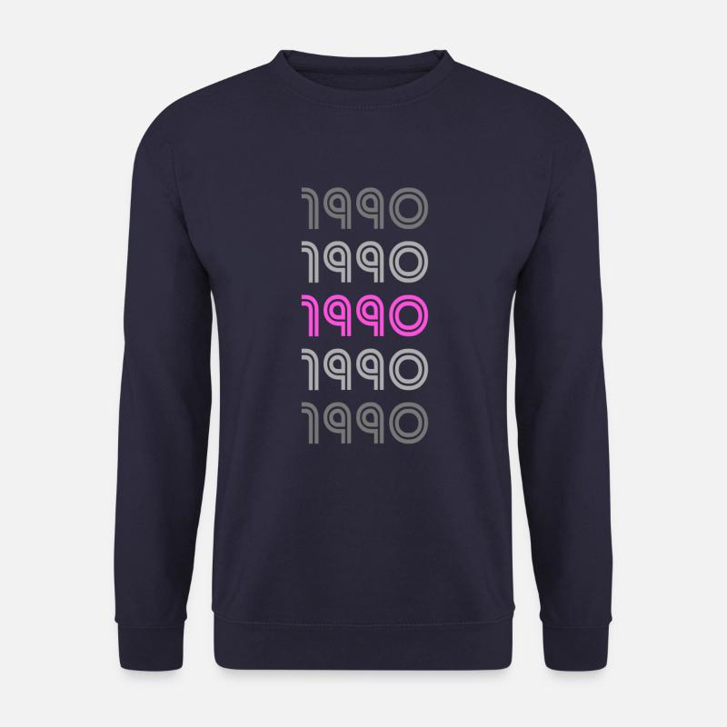 Pink 1990 - Unisex Pullover - Navy
