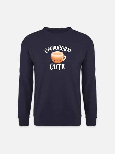 Cappuccino Cutie - Unisex Pullover - Navy