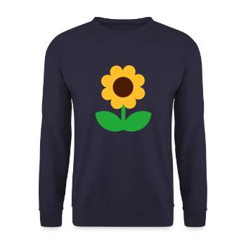 sunflower - Unisex Sweatshirt - navy - Front - Alina (178cm) & Michal (187cm)