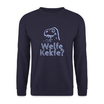 Welfe Kekfe - Unisex Pullover - Navy - Vorne - Alina (178cm) & Michal (187cm)