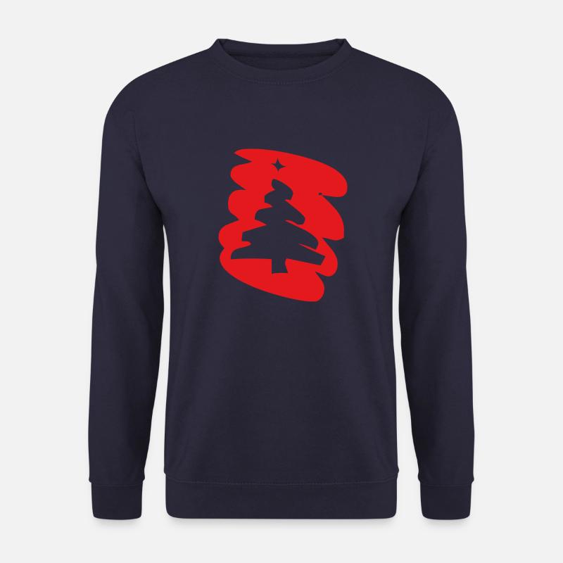 Weihnachtsbaum - Unisex Pullover - Navy